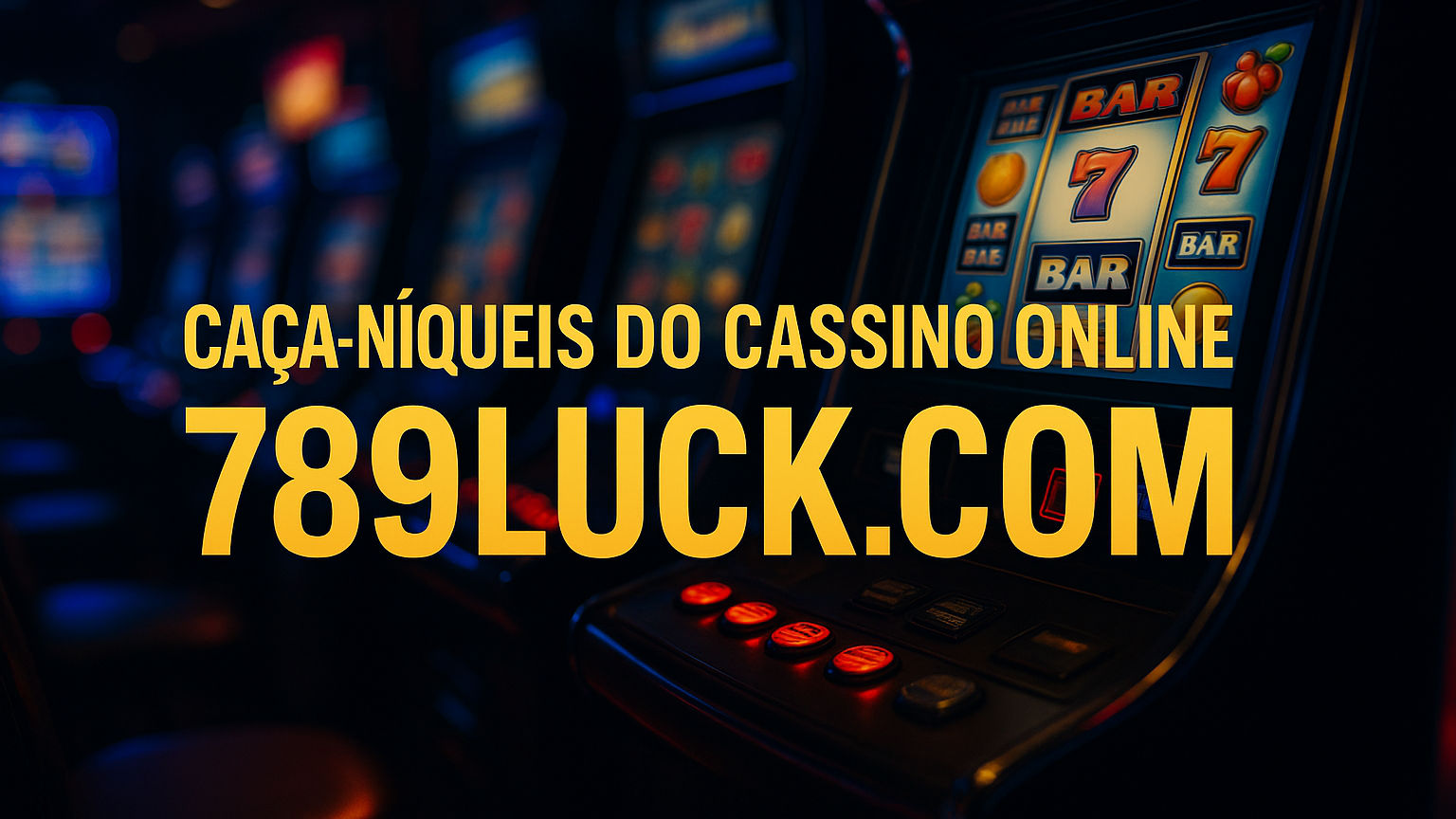 Jogos de Slot no Casino Online 789LUCK.COM