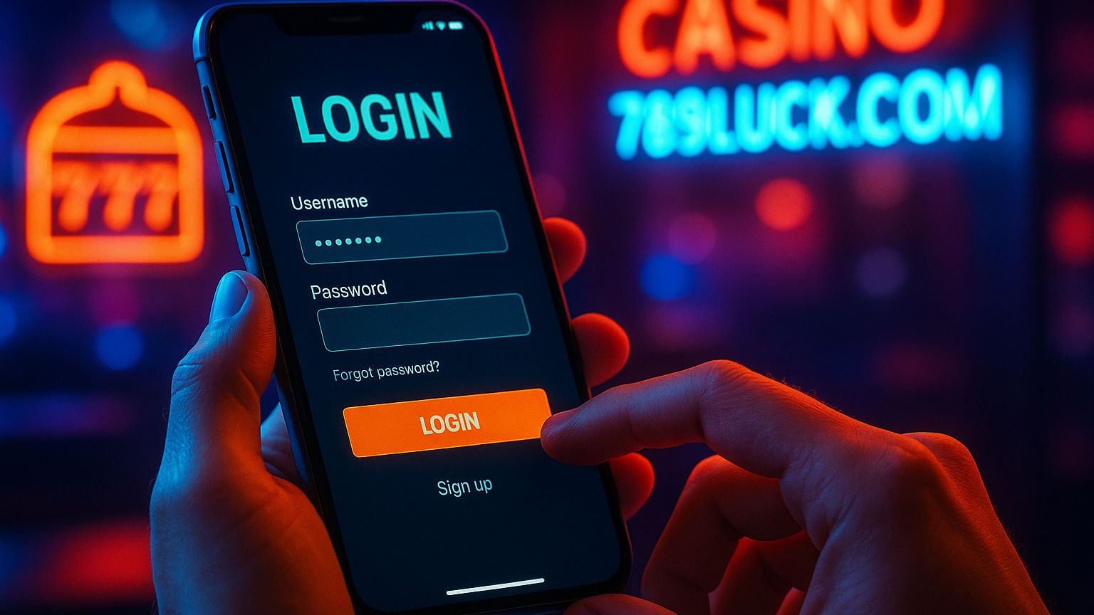 Login no Cassino 789LUCK.COM